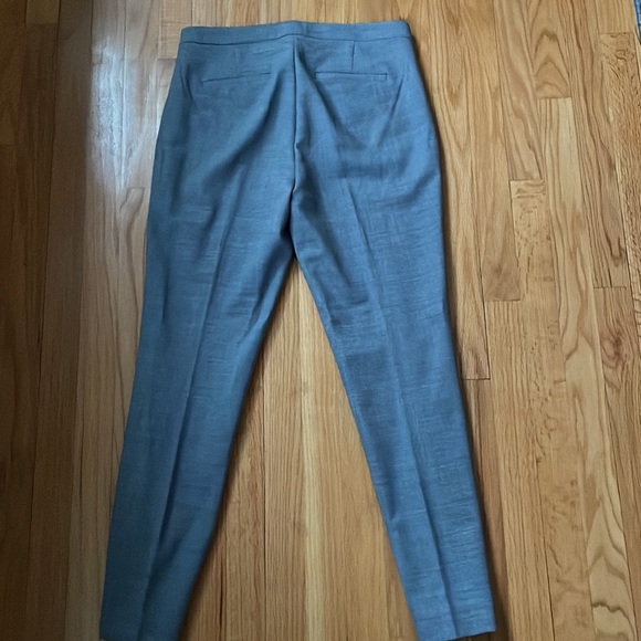 J.Crew Martie Wool Ankle Pants Bi-Stretch 10T Gray - Picture 6 of 7